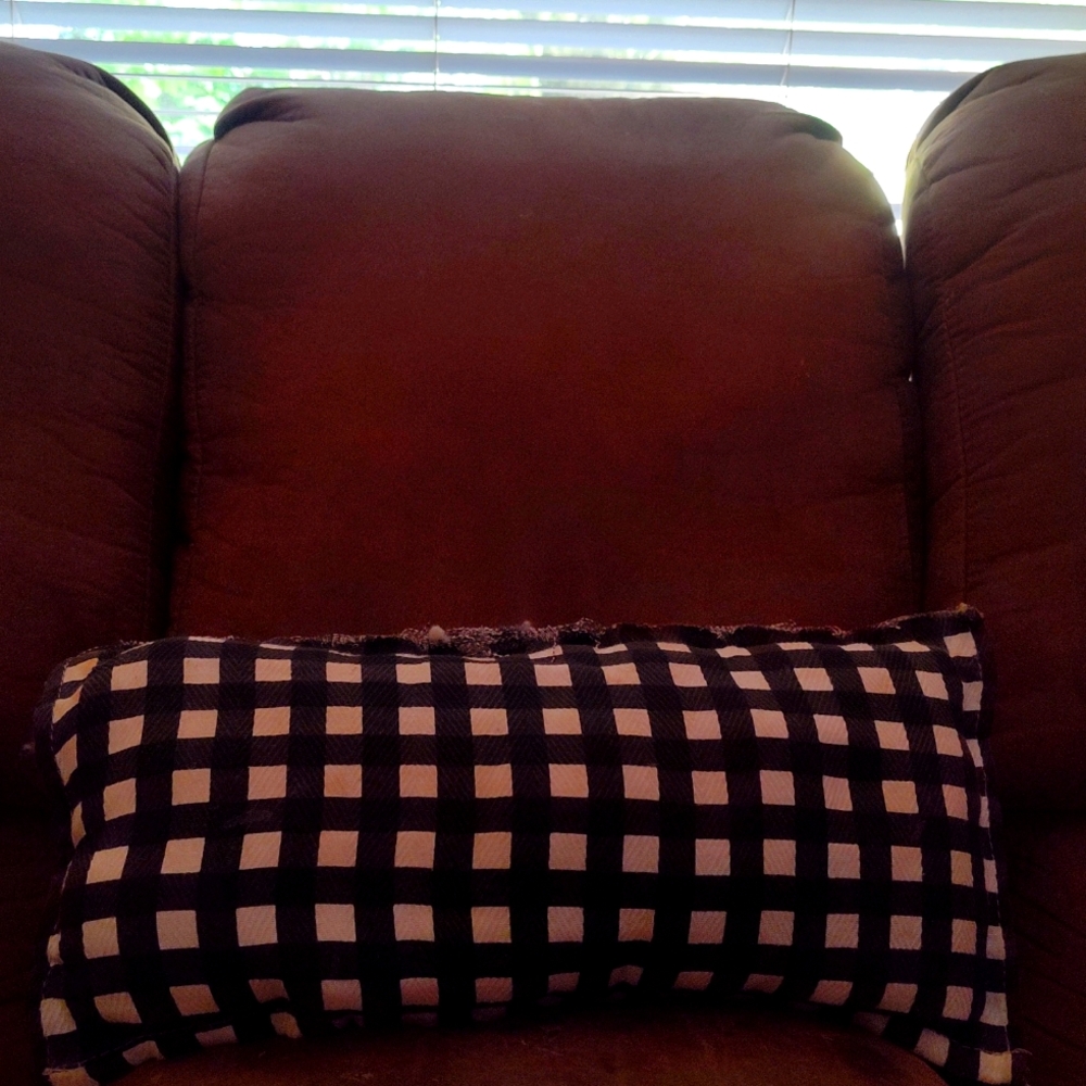 Decorative "Blessed" Pillow - Picture 2 of 2